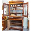 Charles X bookcase open
