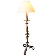 Gilded floor lamp