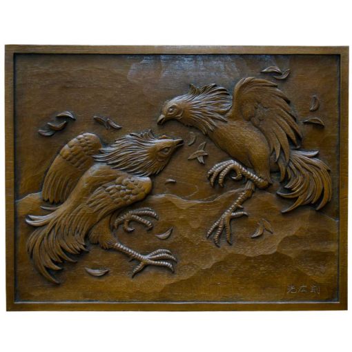 carved zodiac panels cock