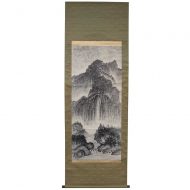 mountain river scroll