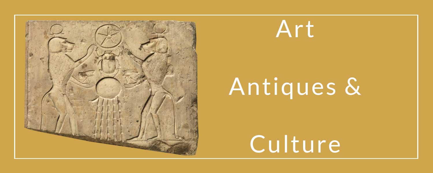 Art Antiques Culture Week of April 8th