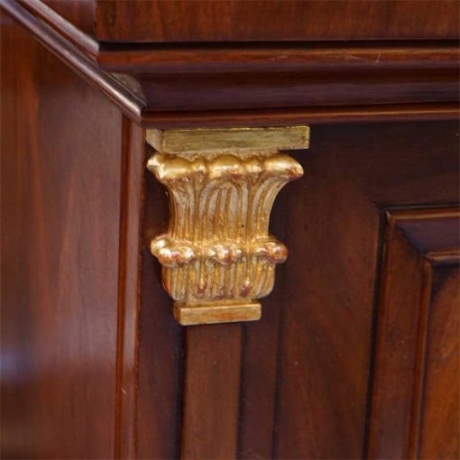 William iv style bookcases detail 2