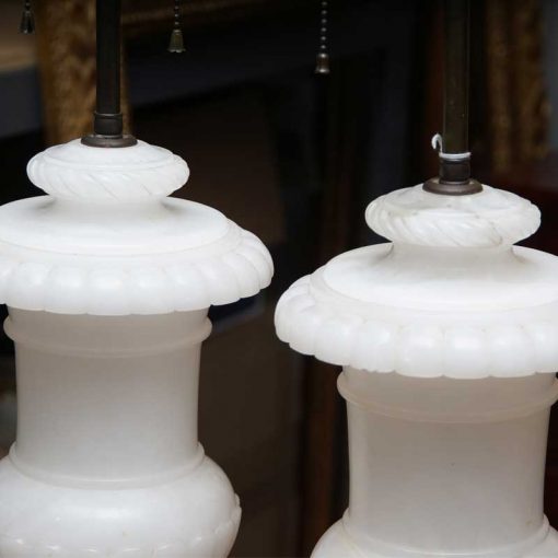 Alabaster lamps top