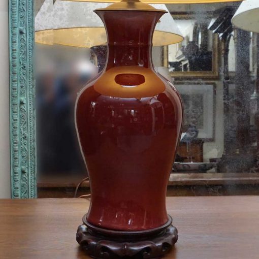 19th century Chinese lamp