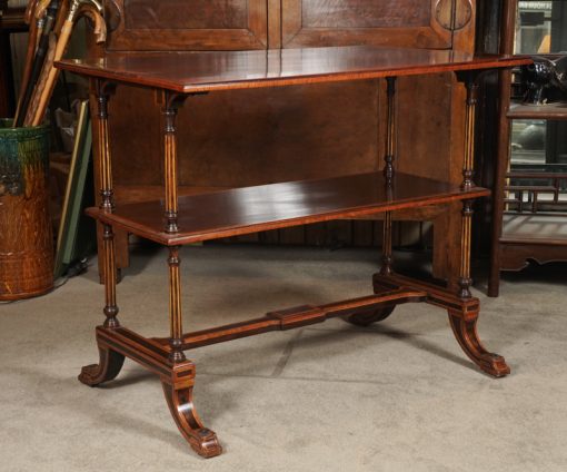 rosewood etagere side view
