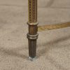 brass coffee table detail leg