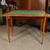 Fruitwood games table open