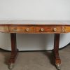 English rosewood table front