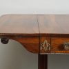 English rosewood table detail
