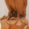 Wood Carved Hawk claw