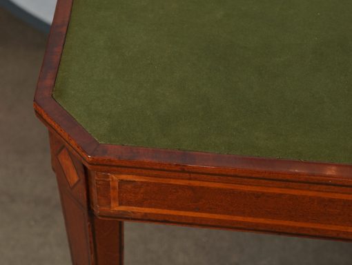 Neoclassical Card Table corner detail
