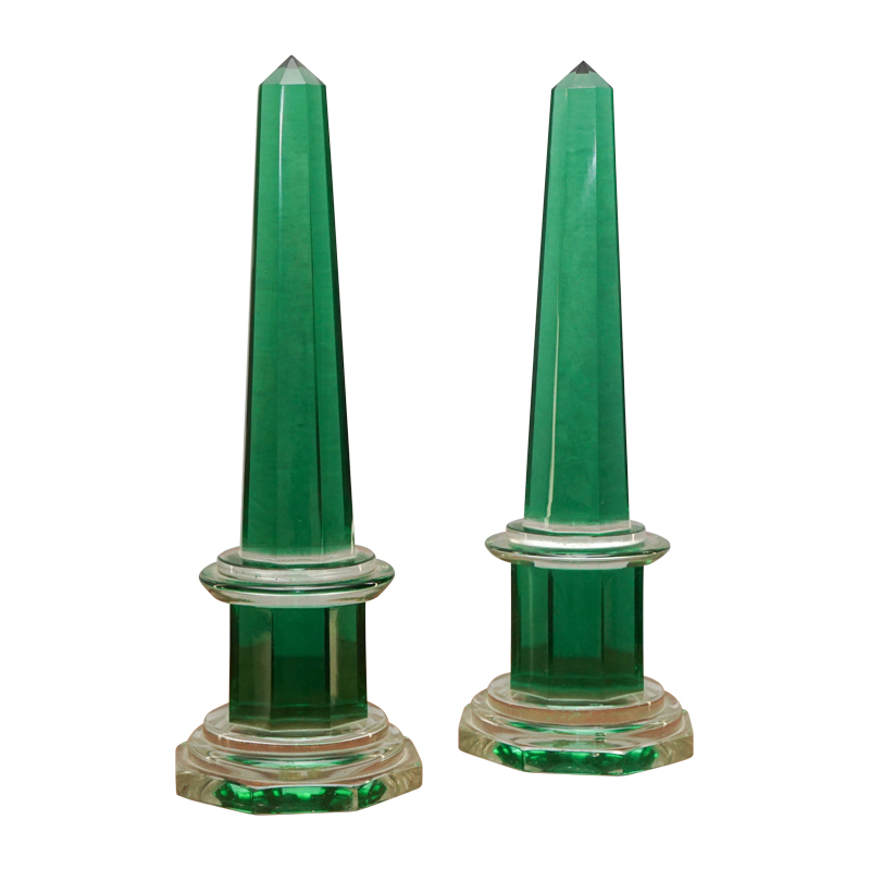 Glass obelisks