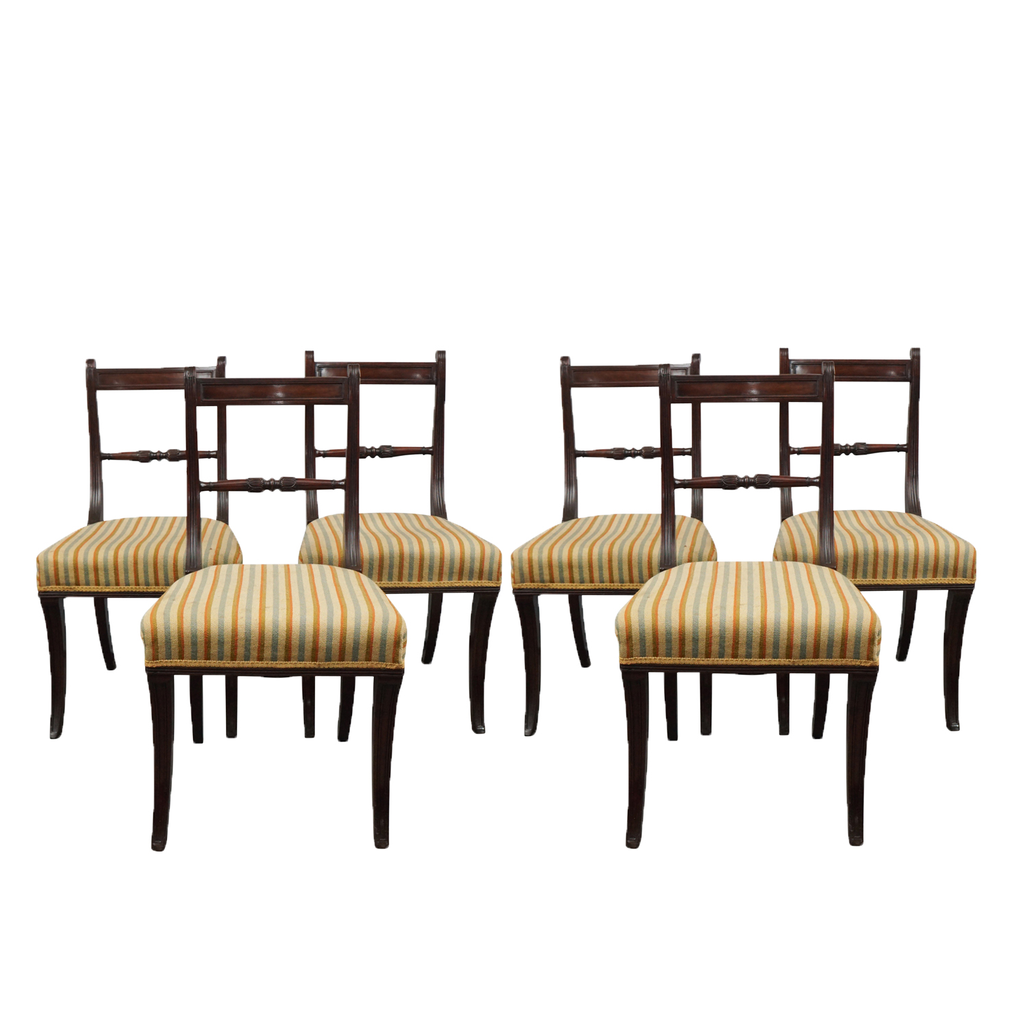Six Regency Chairs