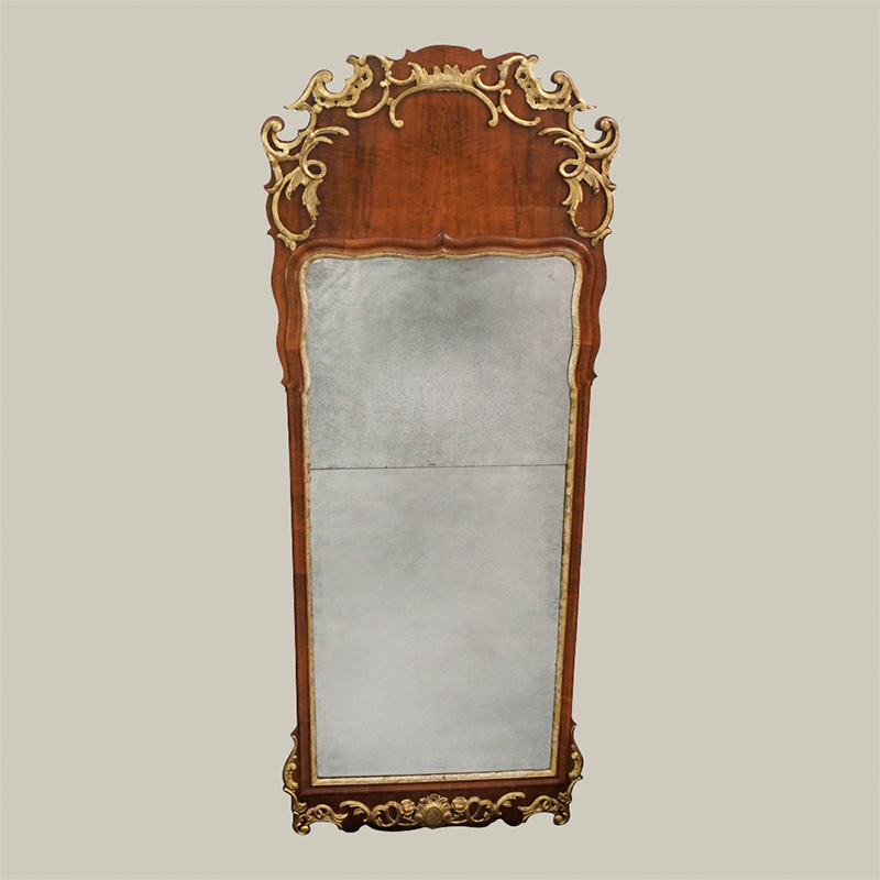 Danish Rococo mirror