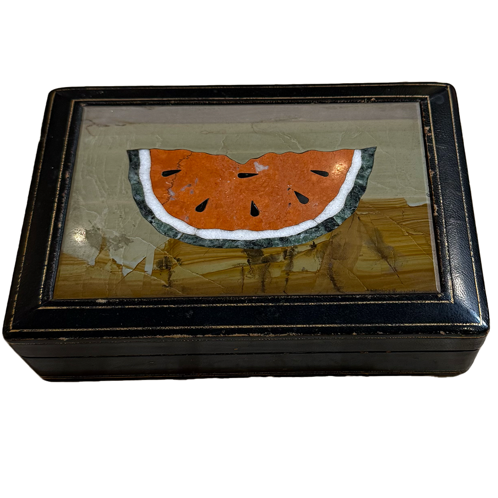 Italian Pietra Dura Inlaid Box
