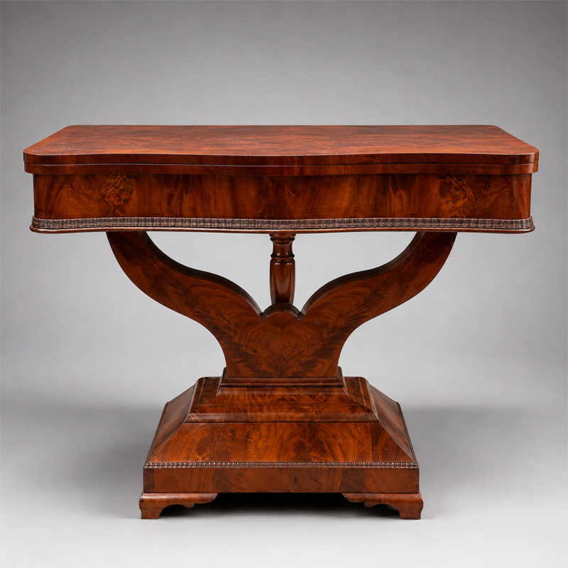 American Empire Mahogany Center Table