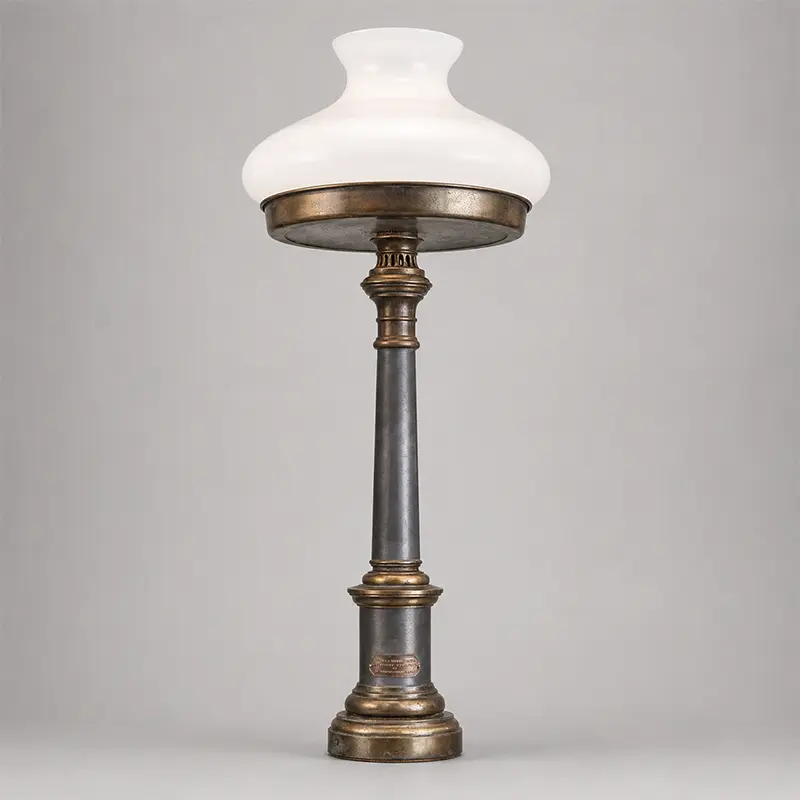 French Oil Lamp