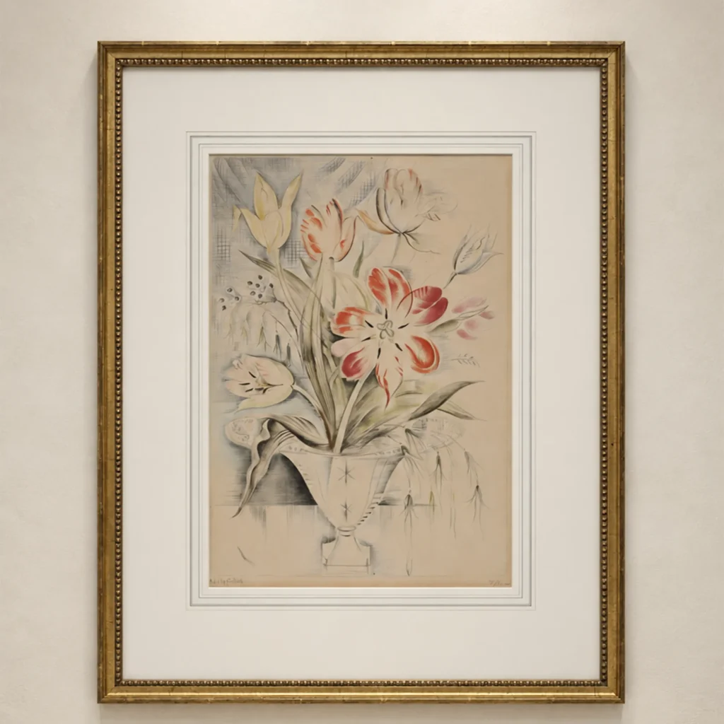 Drypoint by Mily Possoz Les Tulipes